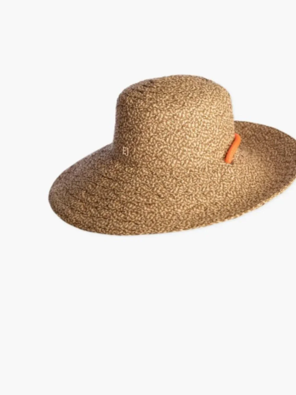 NWT Eric Javits Peanut Broad-Brim Sun Hat One Size Peanut - Picture 4 of 10
